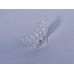Краб пластик 8см прозрачный  №8379