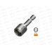Ключ-насадка магн 12х48мм, 1шт карта NUT SETTER *5/40