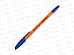 Ручка шар. BRAUBERG-142409 Orange Х-333 синяя  *50