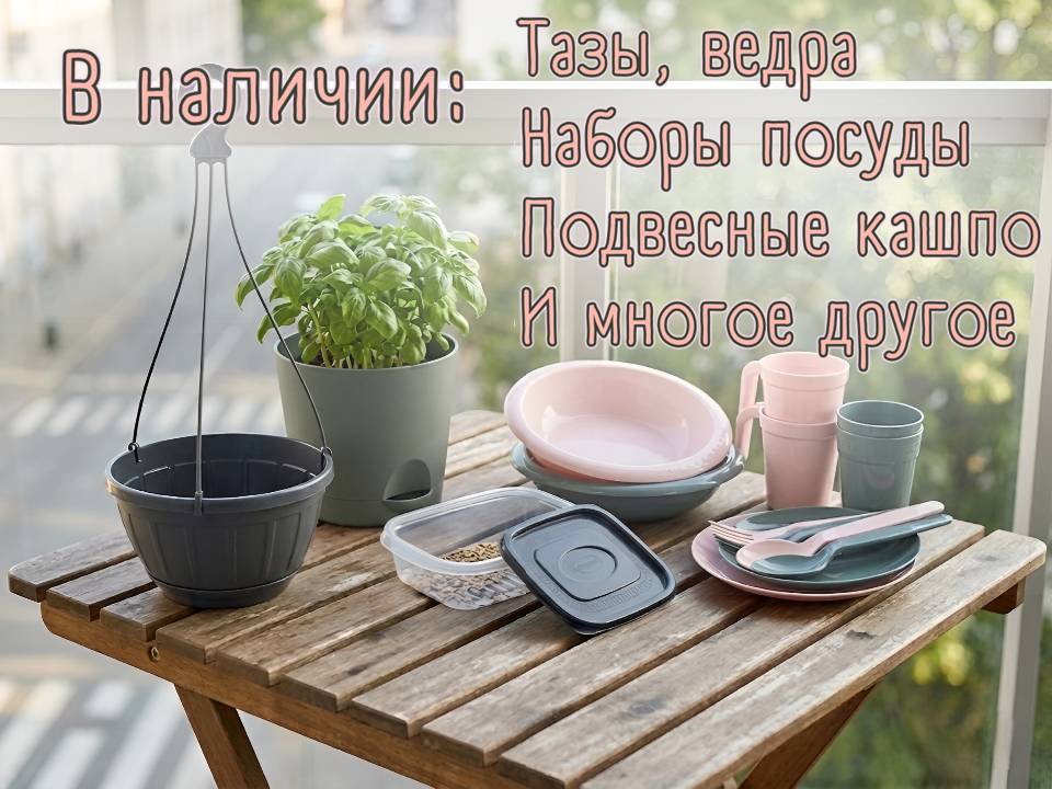 Интерм! Огромный выбор новинок из качественного пластика!