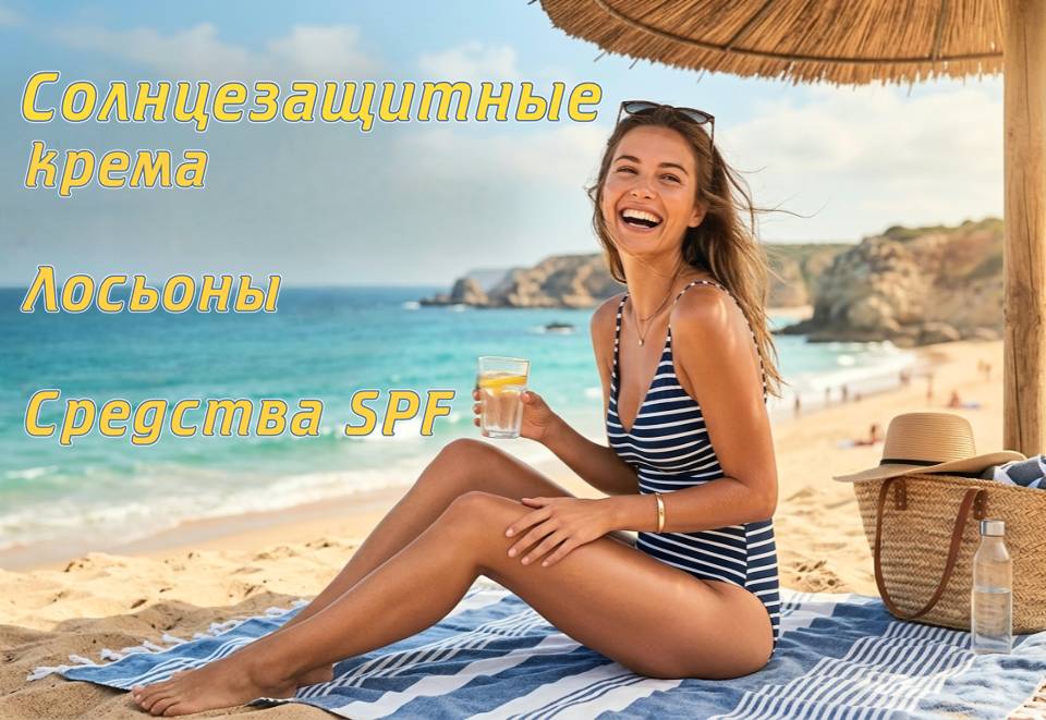 Средства для безопасного загара!